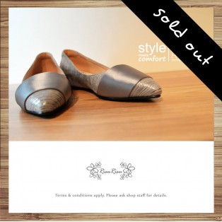 Cladding / decorative / minimalist leather shoes / Sliver / RS5027C